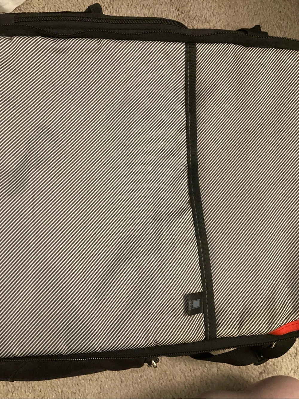 SwissGear Gray and Black Travel Backpack with Red Logo